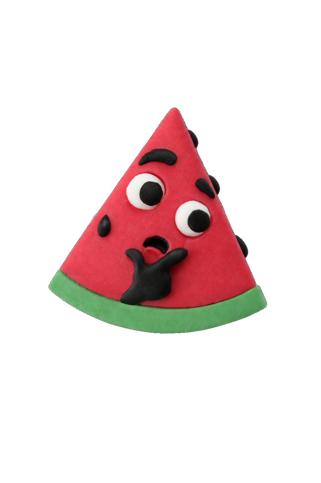 Nachdenkliche Wassermelone